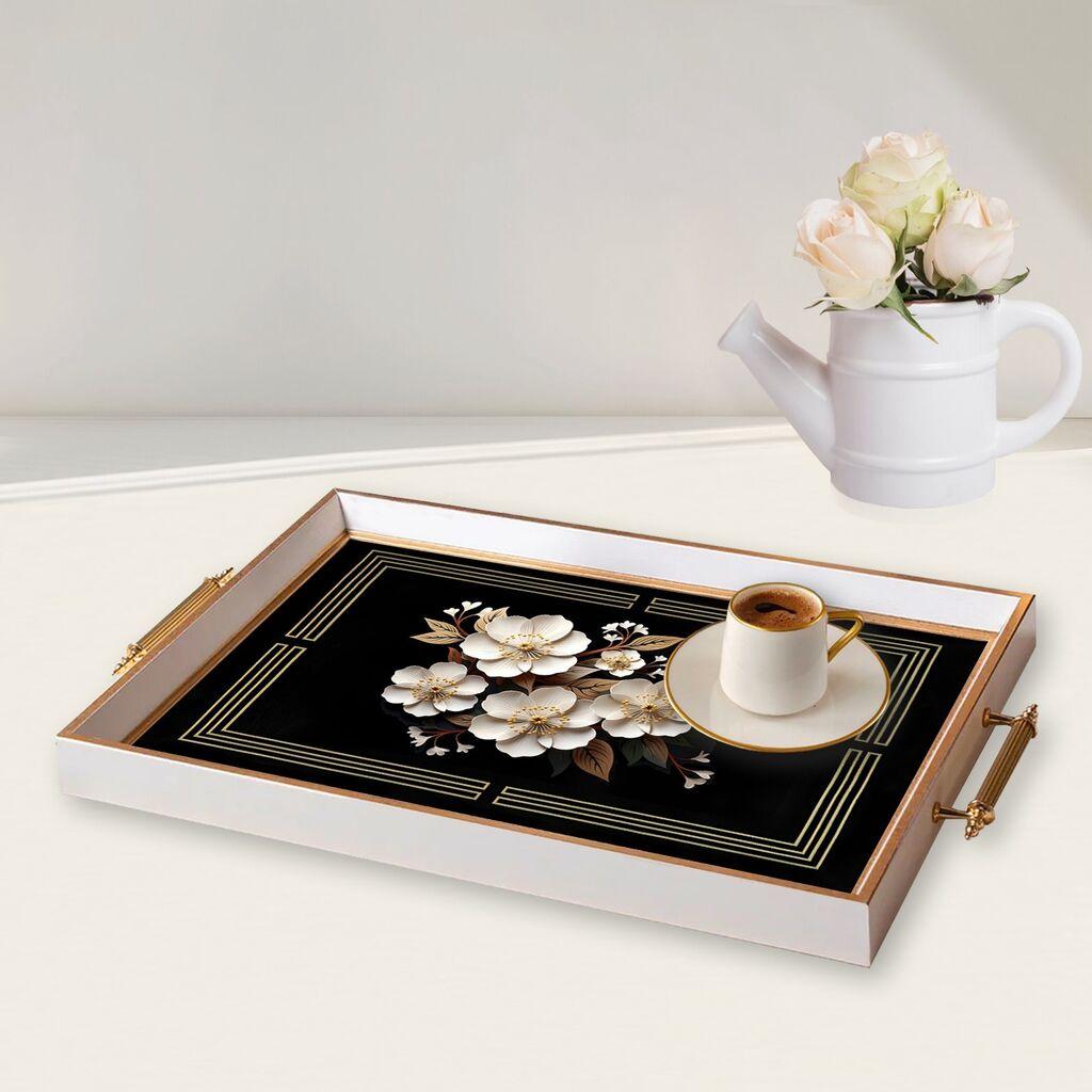 Aberto Design poslužavnik TPB9934 50 x 29 x 3,5 cm, šareni