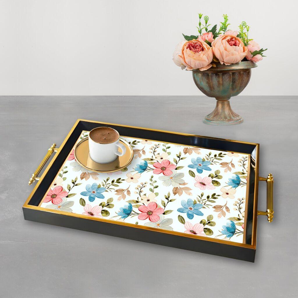 Aberto Design poslužavnik TPA9790 50 x 29 x 3,5 cm, šareni