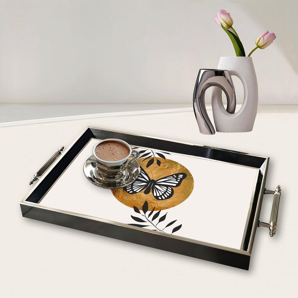 Aberto Design poslužavnik TPG9835 50 x 29 x 3,5 cm, šareni