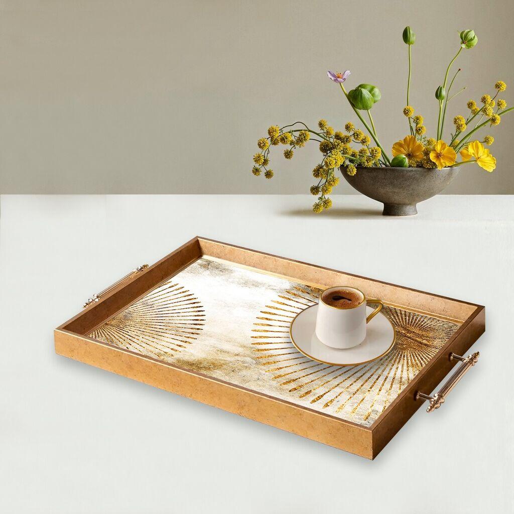 Aberto Design poslužavnik TPEA9849 50 x 29 x 3,5 cm, šareni