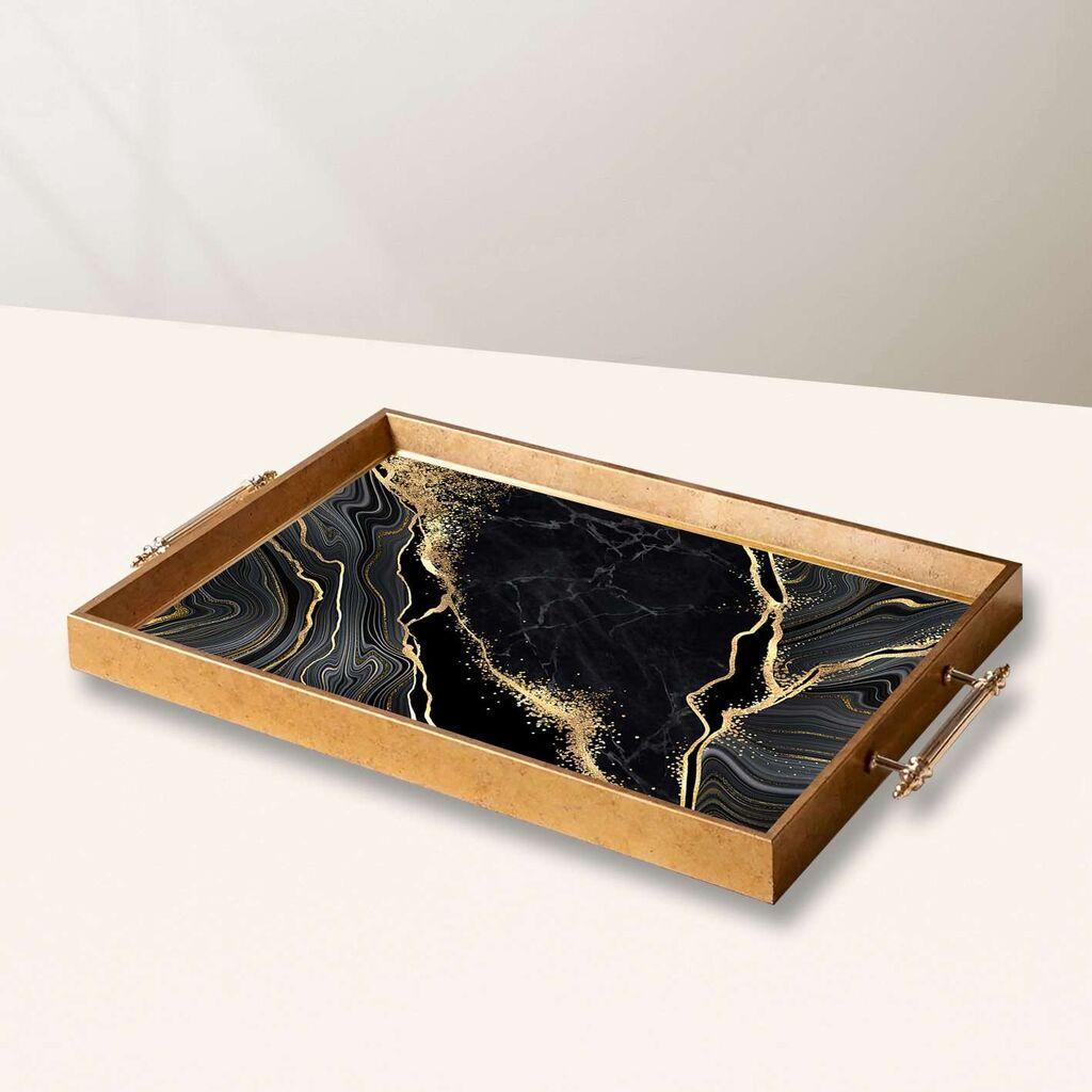 Aberto Design poslužavnik TPEA10018 50 x 29 x 3,5 cm, šareni