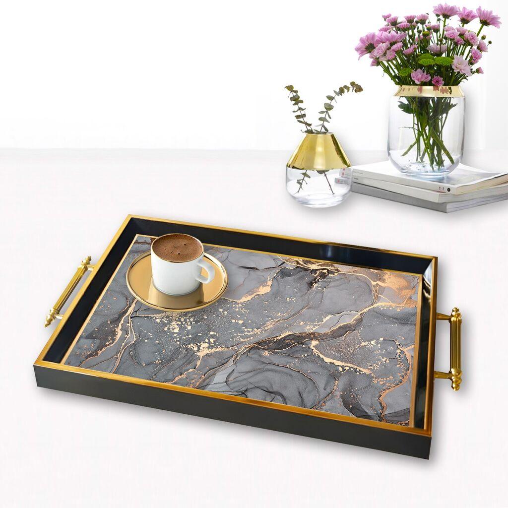 Aberto Design poslužavnik TPA9874 50 x 29 x 3,5 cm, šareni