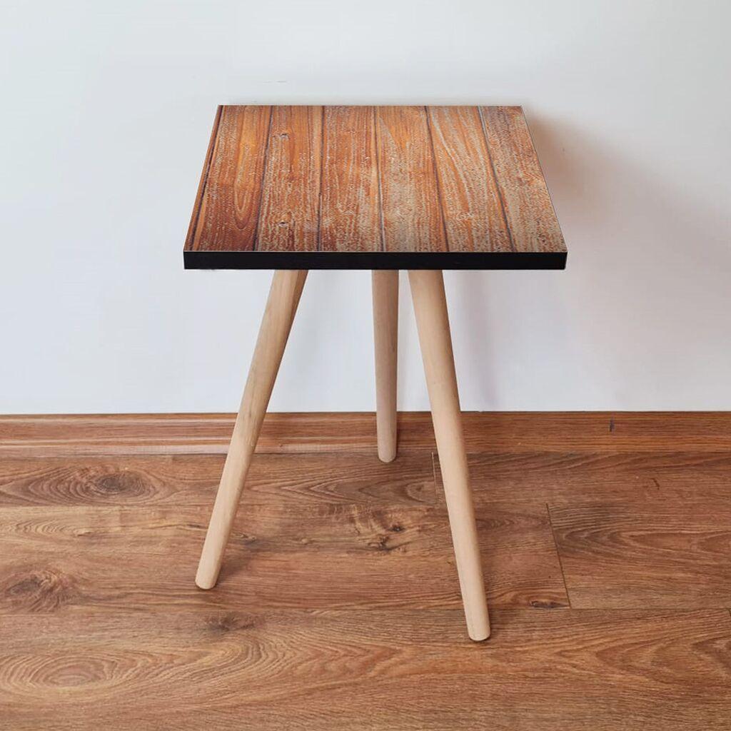 Hanah Home Club sto Shp354, 35x42x35 cm, Smeđa