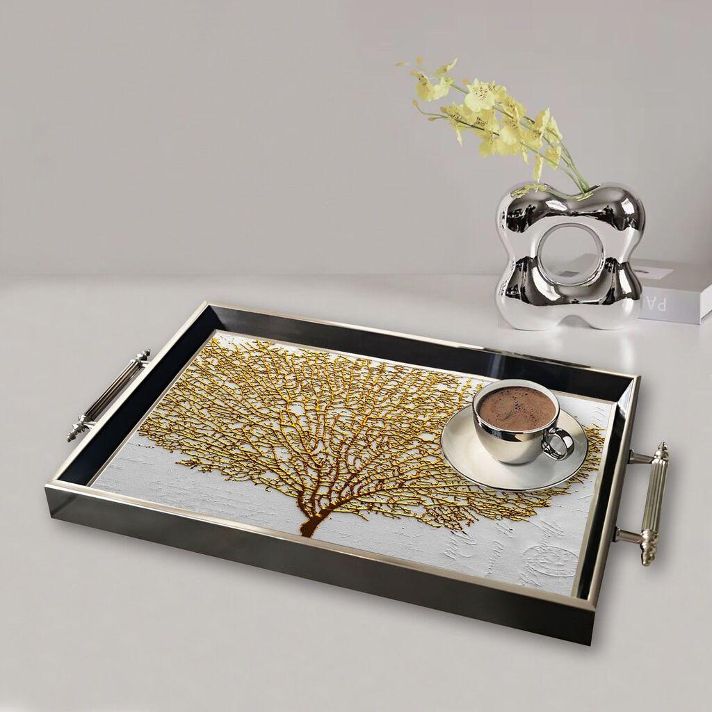 Aberto Design poslužavnik TPG9943 50 x 29 x 3,5 cm, šareni