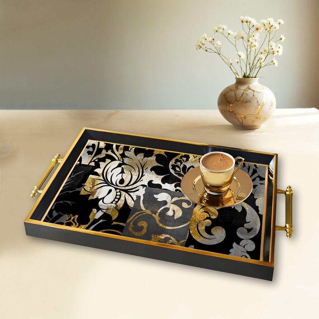 Aberto Design poslužavnik TPA9768 50 x 29 x 3,5 cm, šareni