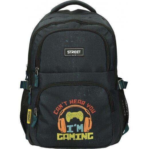 Street Ruksak Game, Okrugli, Crni