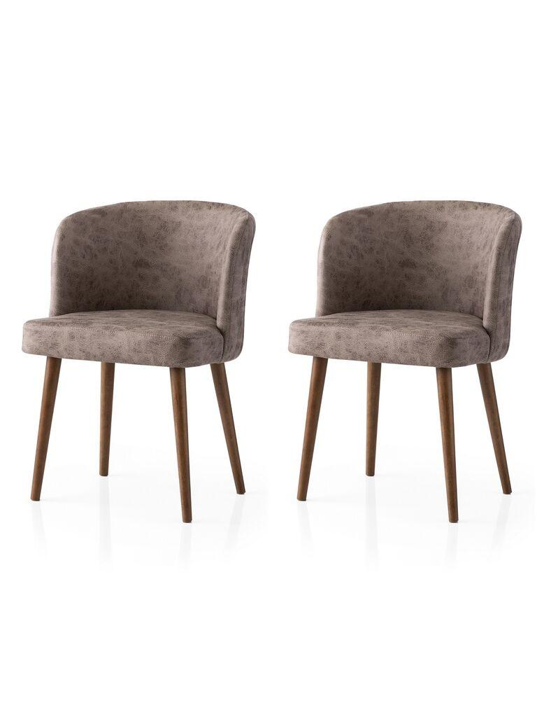 Hanah Home set stolica Zen-4204 V2, 63x56x103,5 cm, 2 dijela, siva