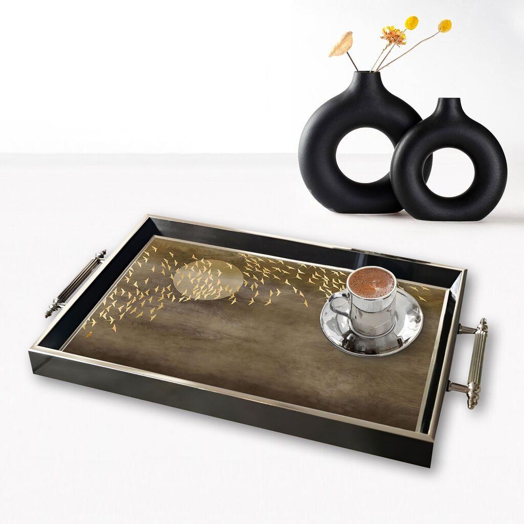 Aberto Design poslužavnik TPG9818 50 x 29 x 3,5 cm, šareni