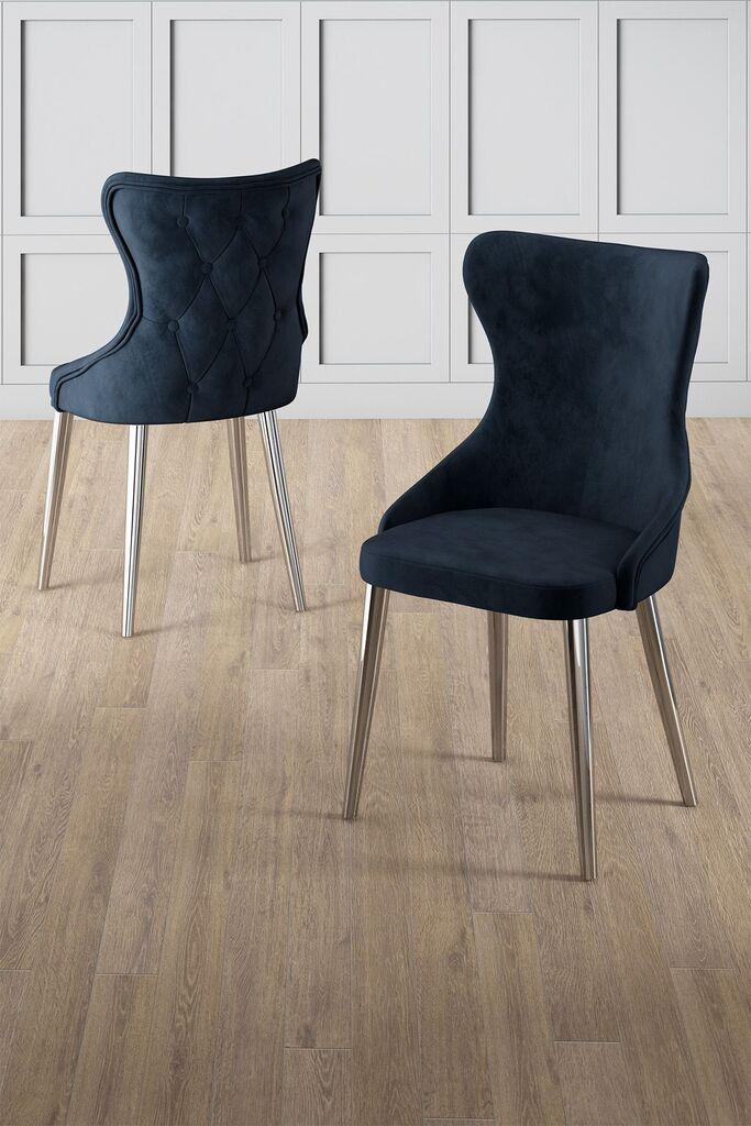 Hanah Home Alpa set stolica, 85x59x146 cm, 6 dijelova, antracit boja