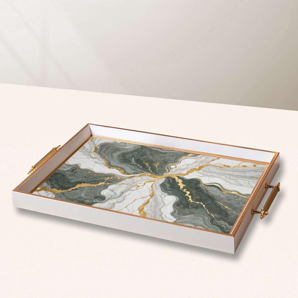 Aberto Design poslužavnik TPB10014 50 x 29 x 3,5 cm, šareni