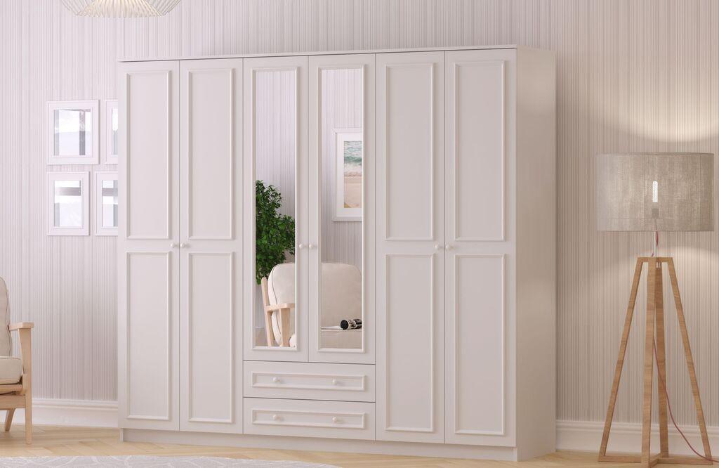 Hanah Home Ormar Rb-186-04, 210x182x52 cm, Bijeli