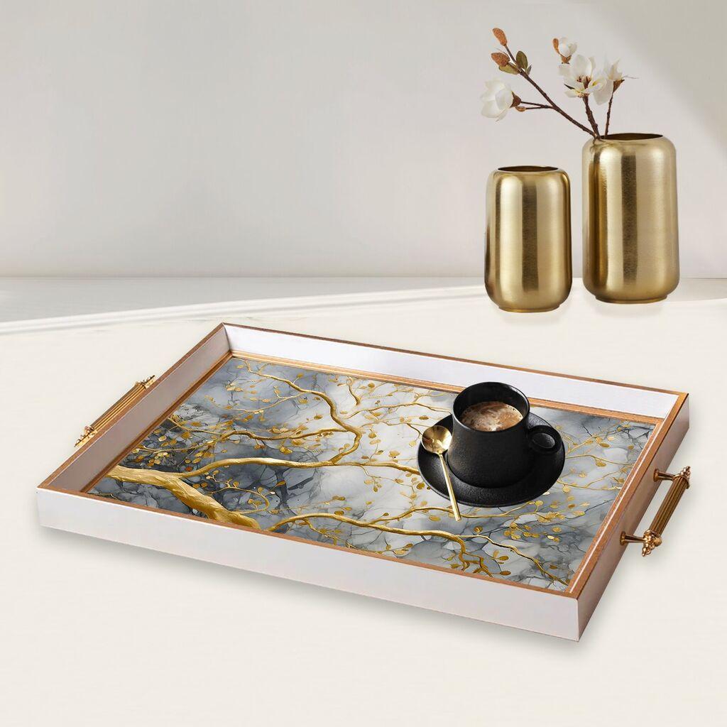 Aberto Design poslužavnik TPB9831 50 x 29 x 3,5 cm, šareni