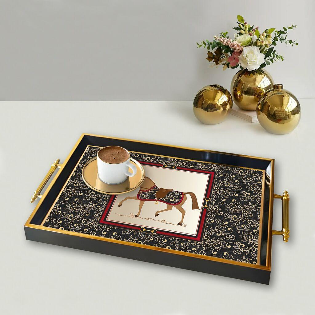 Aberto Design poslužavnik TPA9897 50 x 29 x 3,5 cm, šareni