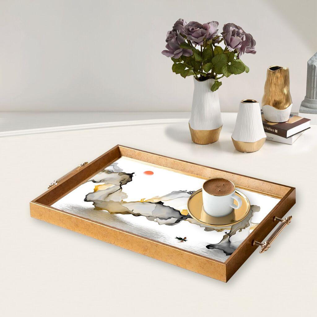 Aberto Design poslužavnik TPEA9876 50 x 29 x 3,5 cm, šareni