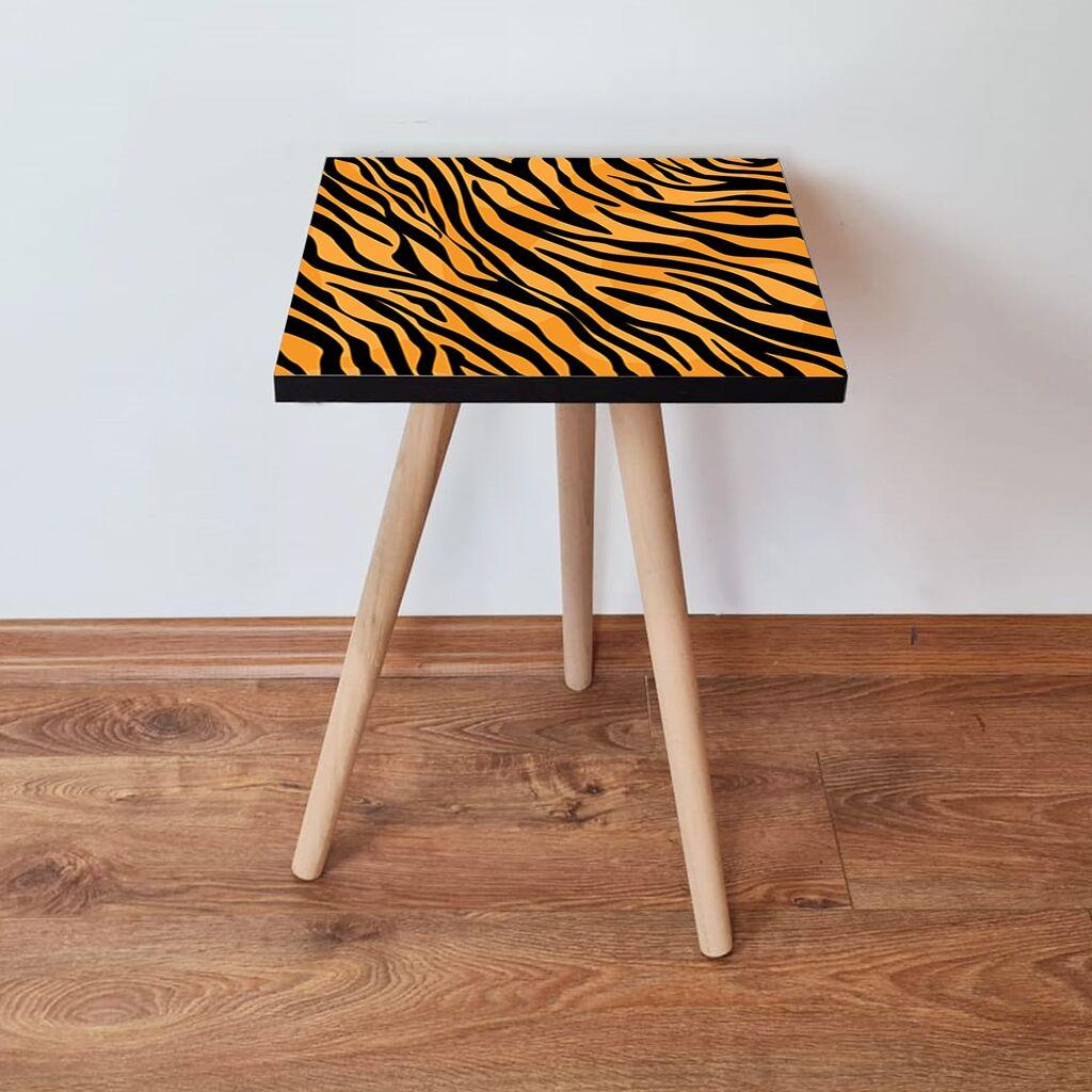 Hanah Home Club sto 149 funti, 35x42x35 cm, narandžasti