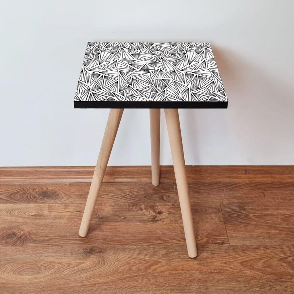 Hanah Home Club sto Shp229, 35x42x35 cm, Bijeli