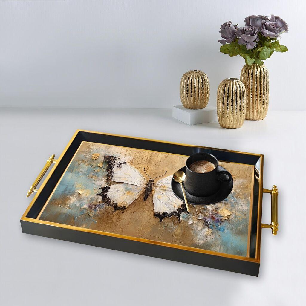 Aberto Design poslužavnik TPA9887 50 x 29 x 3,5 cm, šareni