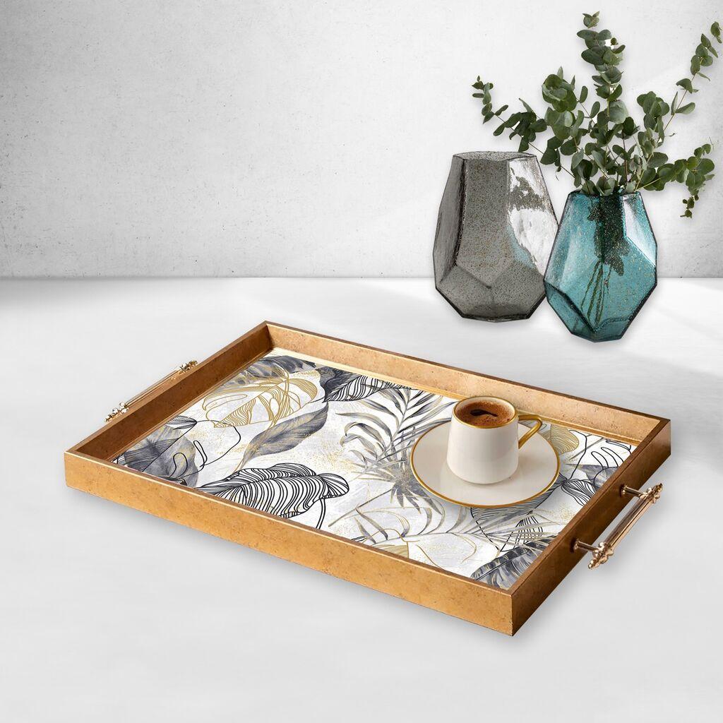 Aberto Design poslužavnik TPEA9812 50 x 29 x 3,5 cm, šareni