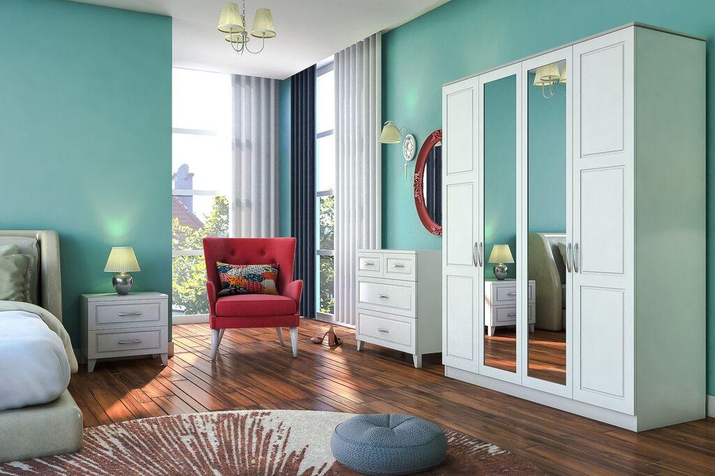 Hanah Home Ormar Rb-163, 140x184x52 cm, Bijeli