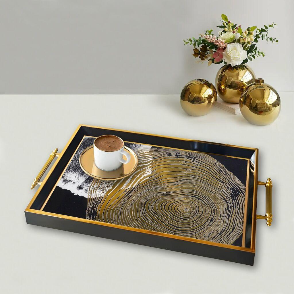 Aberto Design poslužavnik TPA9767 50 x 29 x 3,5 cm, šareni