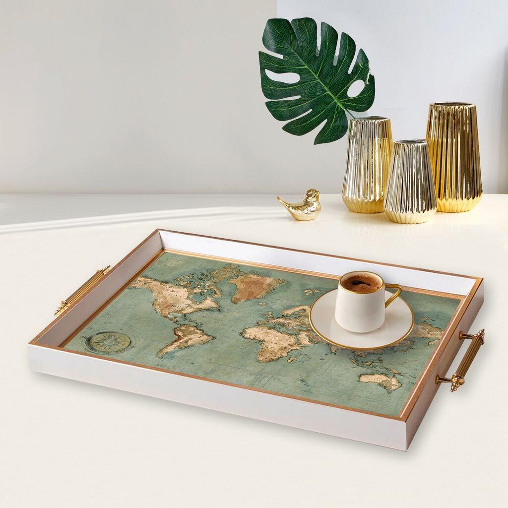 Aberto Design poslužavnik TPB9941 50 x 29 x 3,5 cm, šareni