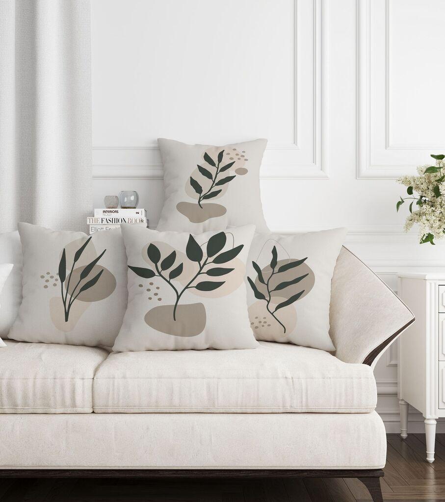 Aberto Design Set ukrasnih jastučnica ASR-plw4-15, 43 x 43 cm, 4 komada, Višebojne