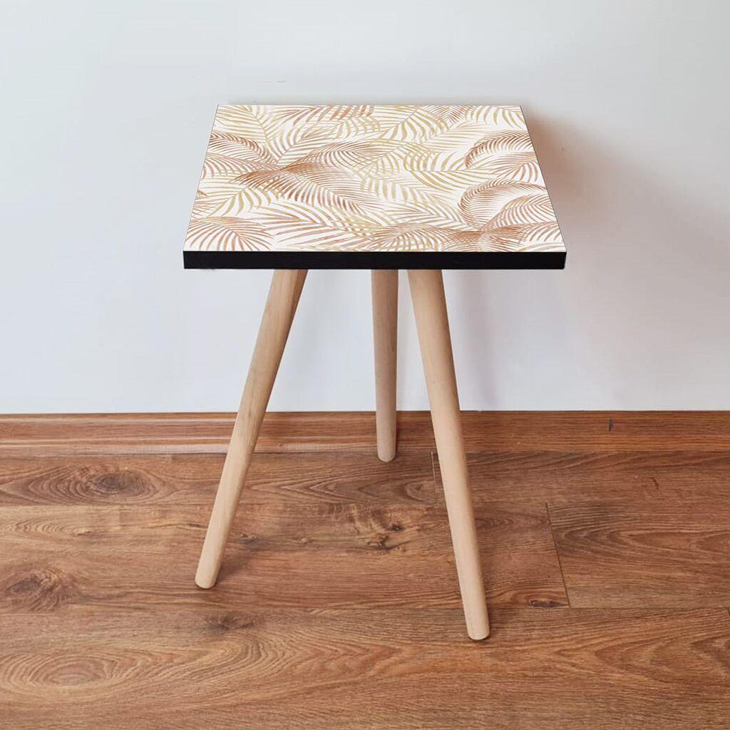 Hanah Home Club sto Shp173, 35x42x35 cm, bež