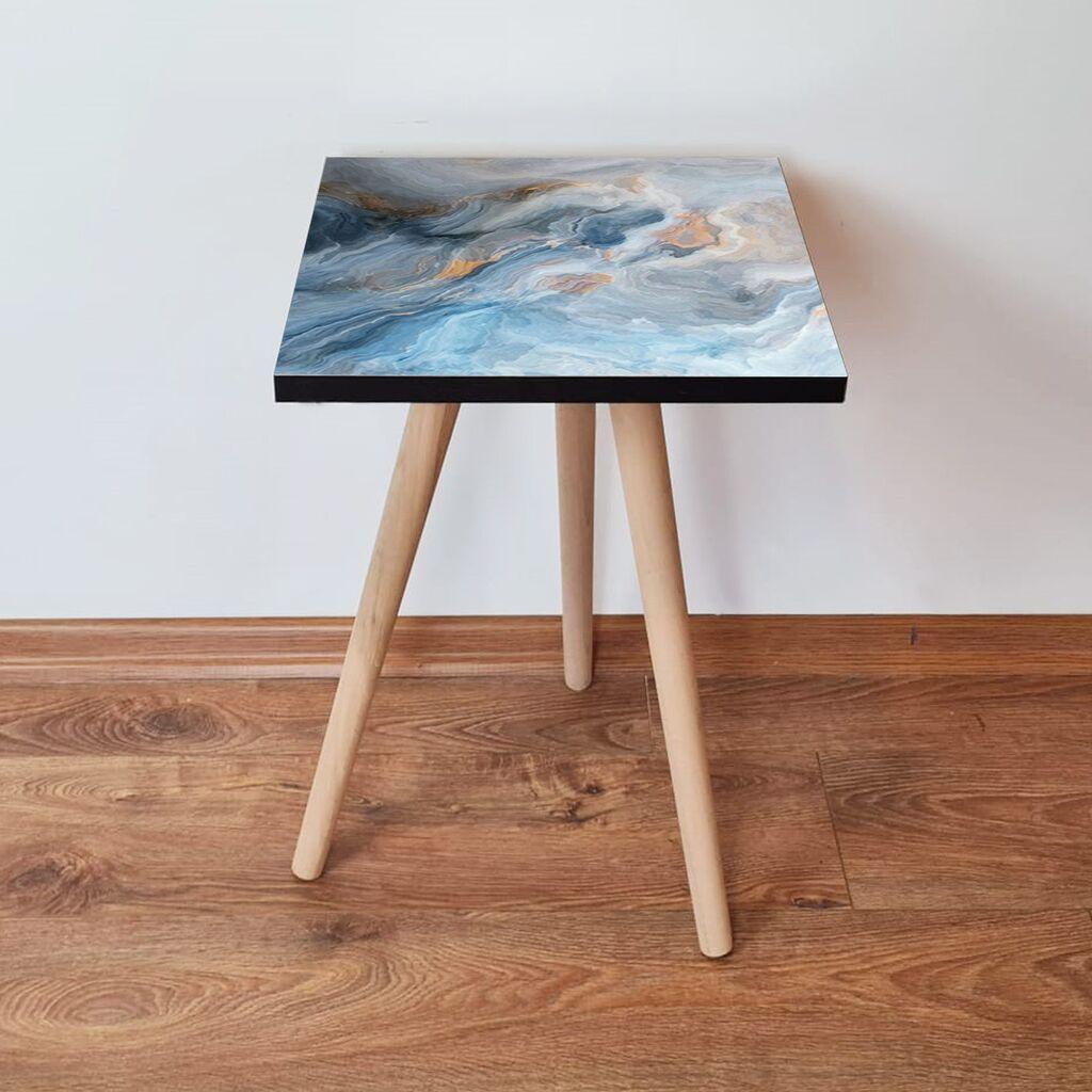 Hanah Home Club sto Shp178, 35x42x35 cm, Plavi