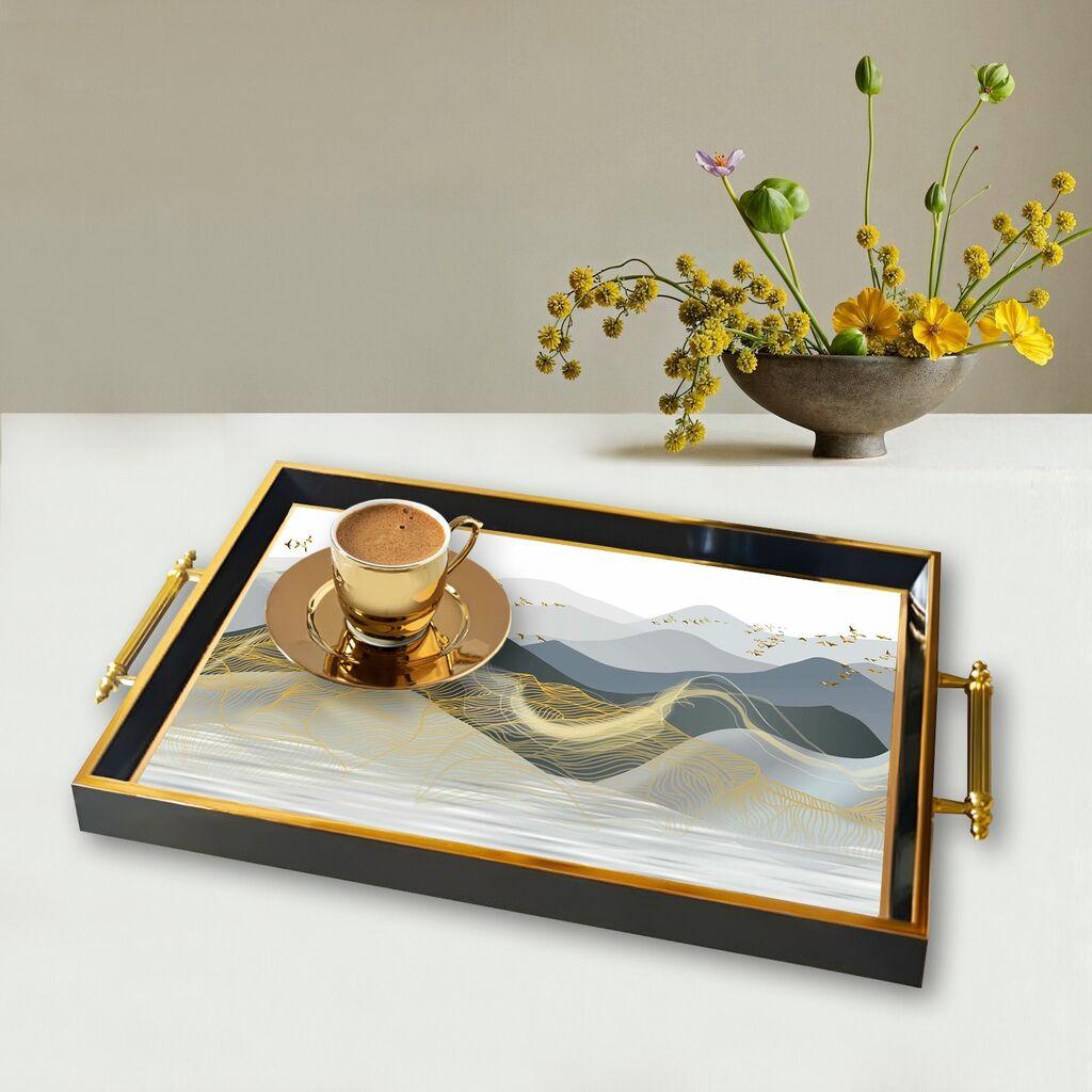 Aberto Design poslužavnik TPA9806 50 x 29 x 3,5 cm, šareni