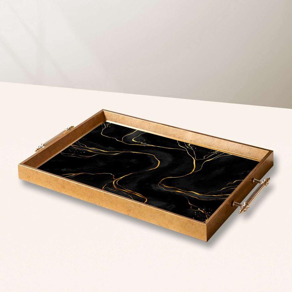 Aberto Design poslužavnik TPEA10006 50 x 29 x 3,5 cm, šareni