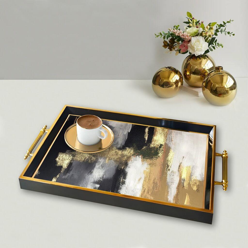 Aberto Design poslužavnik TPA9840 50 x 29 x 3,5 cm, šareni