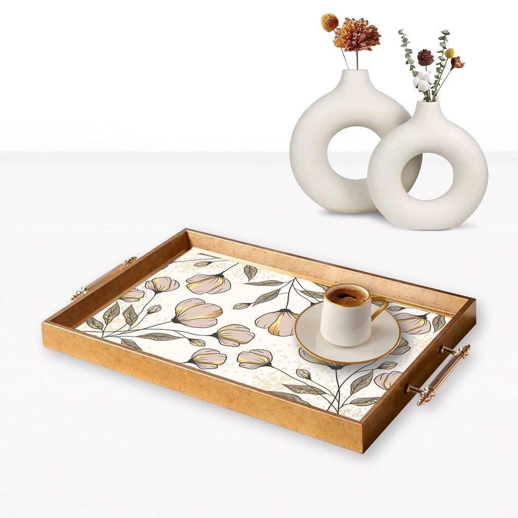 Aberto Design poslužavnik TPEA9826 50 x 29 x 3,5 cm, šareni