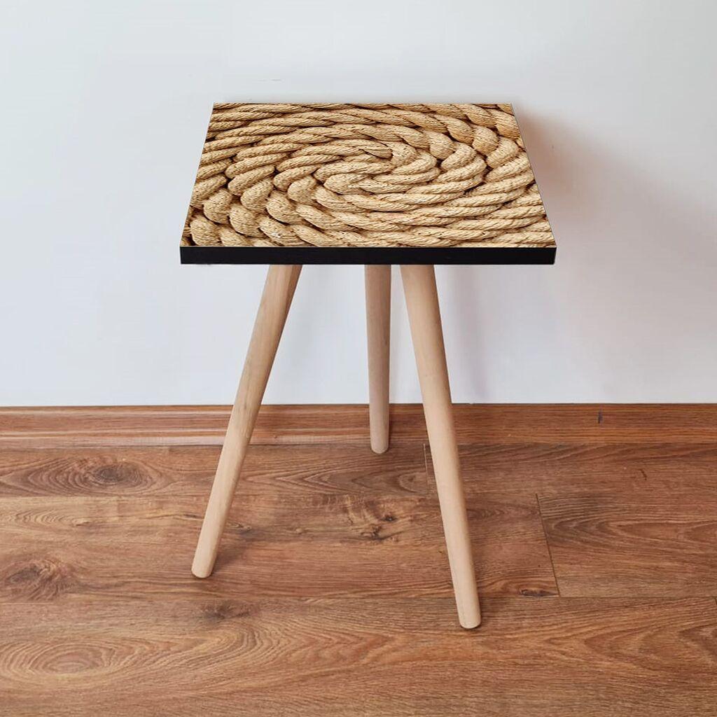 Hanah Home Club sto Shp374, 35x42x35 cm, Smeđa