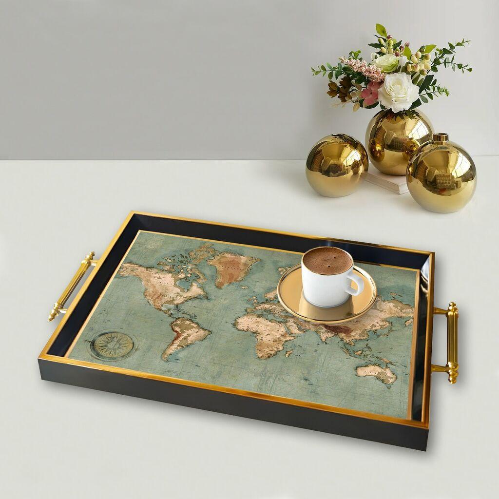 Aberto Design poslužavnik TPA9941 50 x 29 x 3,5 cm, šareni