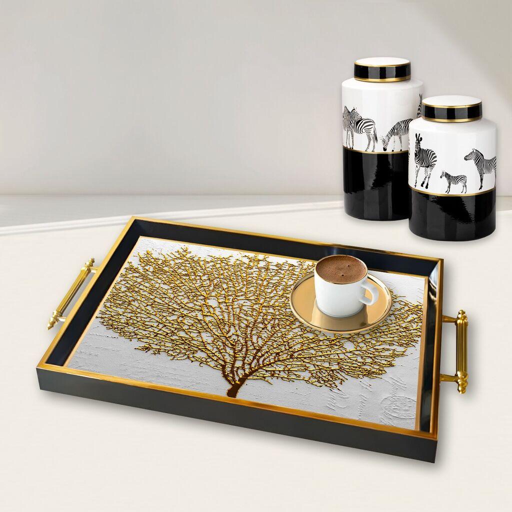 Aberto Design poslužavnik TPA9943 50 x 29 x 3,5 cm, šareni