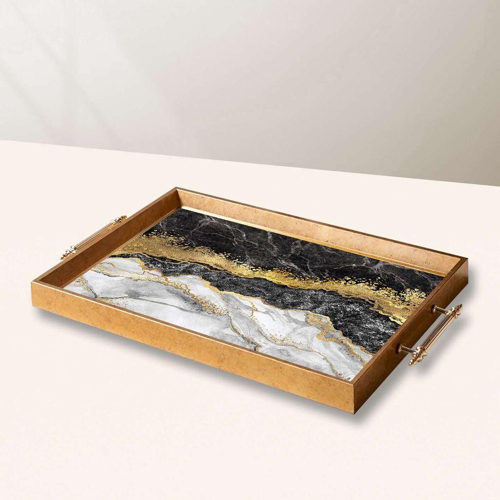 Aberto Design poslužavnik TPEA10031 50 x 29 x 3,5 cm, šareni