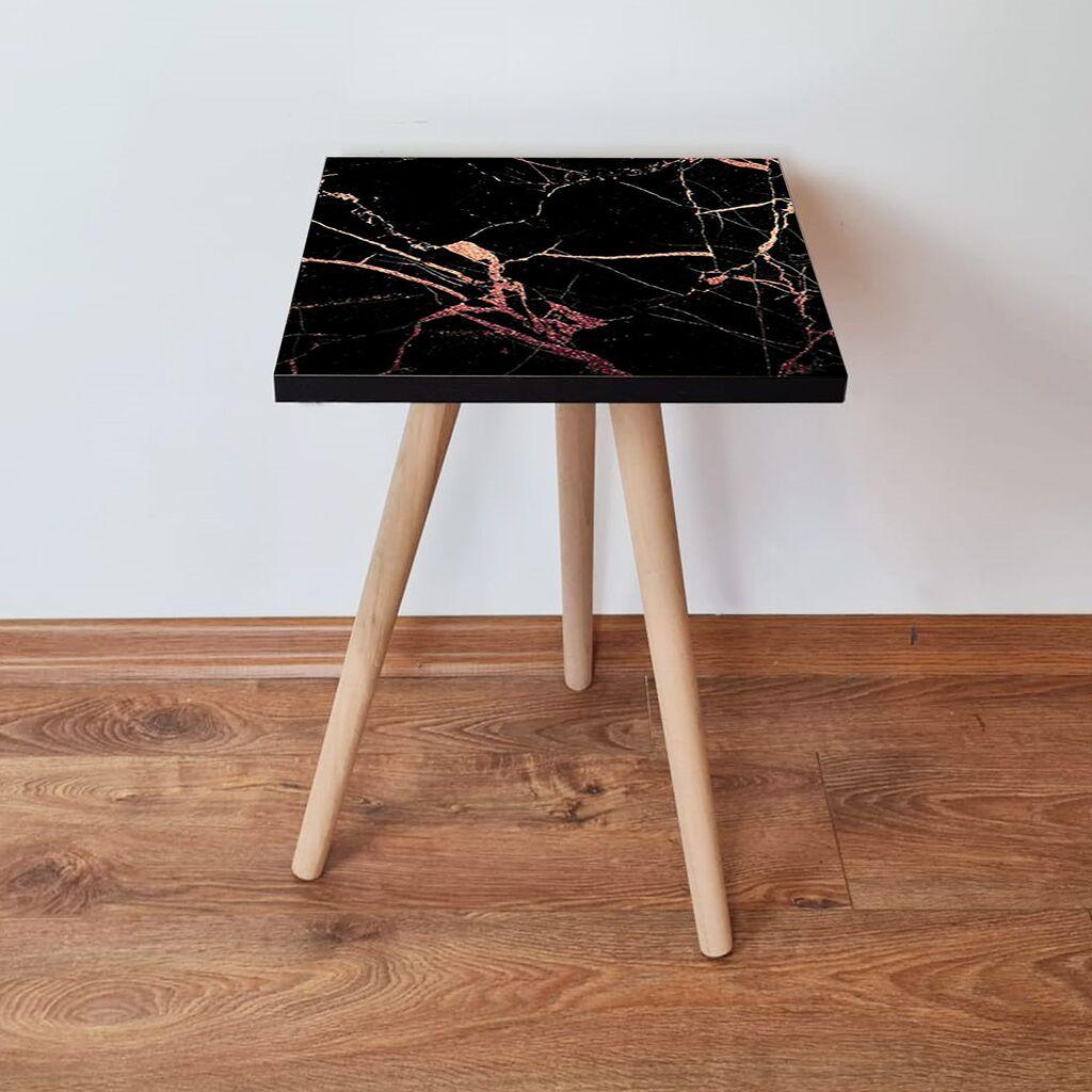 Hanah Home Club sto Shp181, 35x42x35 cm, Crni