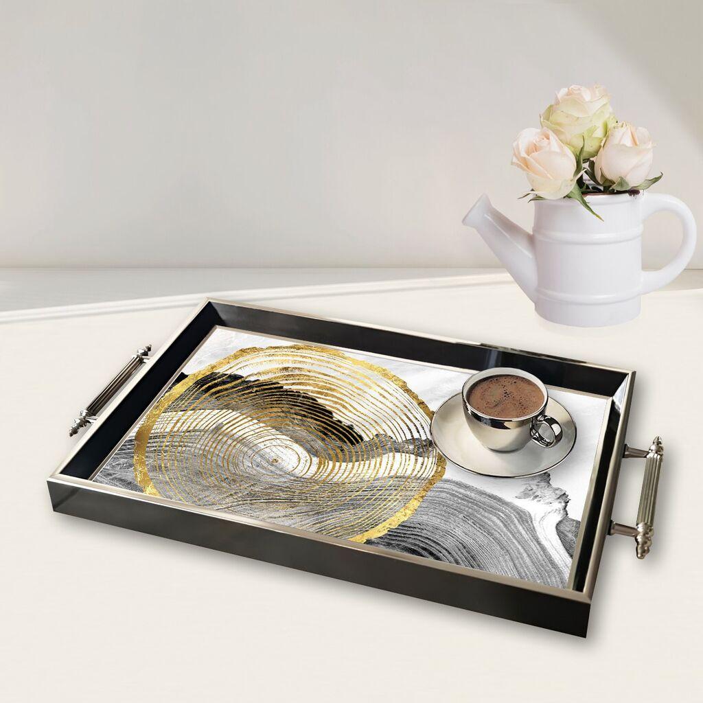 Aberto Design poslužavnik TPG9820 50 x 29 x 3,5 cm, šareni