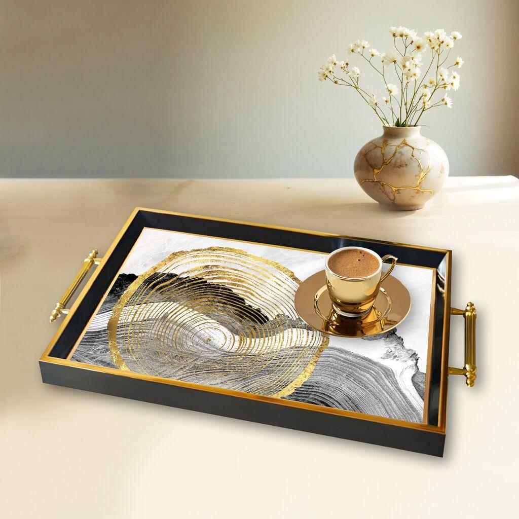 Aberto Design poslužavnik TPA9820 50 x 29 x 3,5 cm, šareni