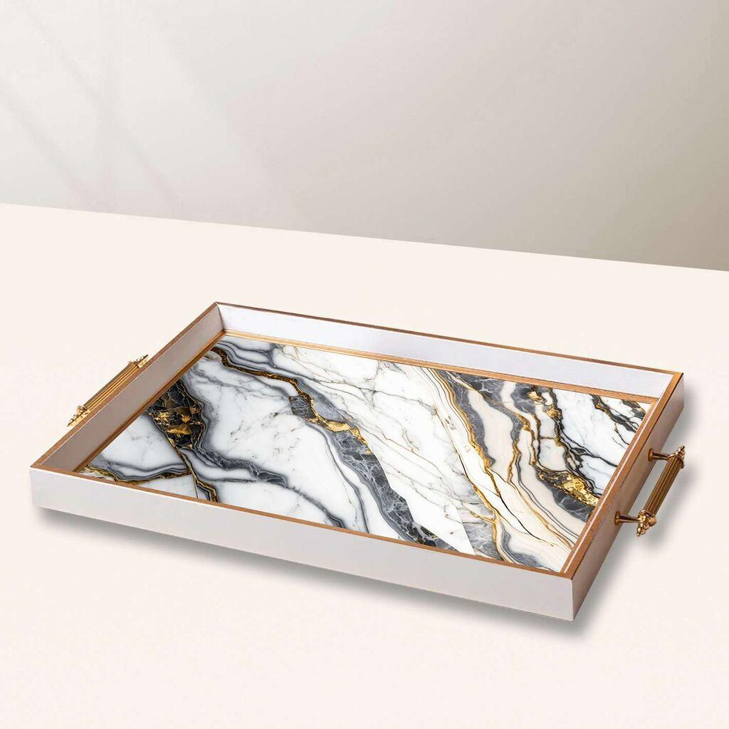 Aberto Design poslužavnik TPB10017 50 x 29 x 3,5 cm, šareni