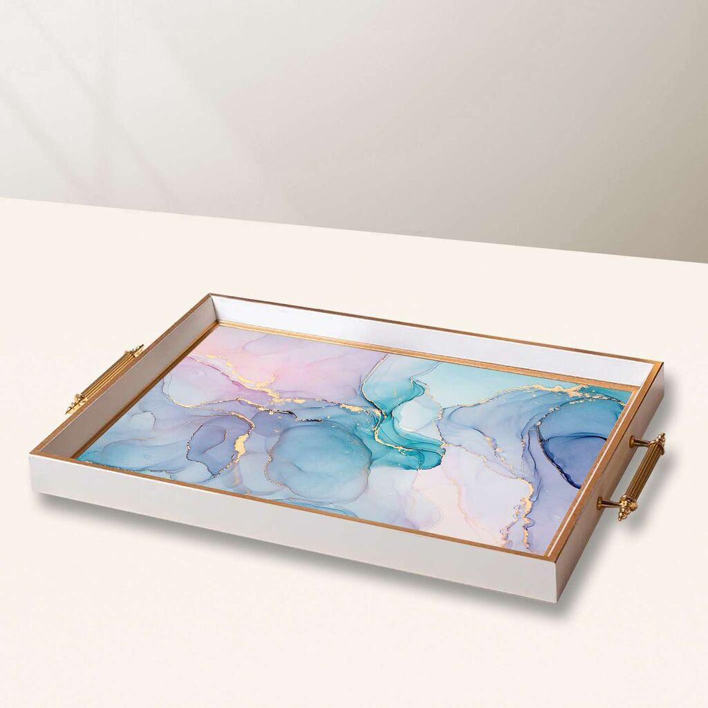 Aberto Design poslužavnik TPB10028 50 x 29 x 3,5 cm, šareni