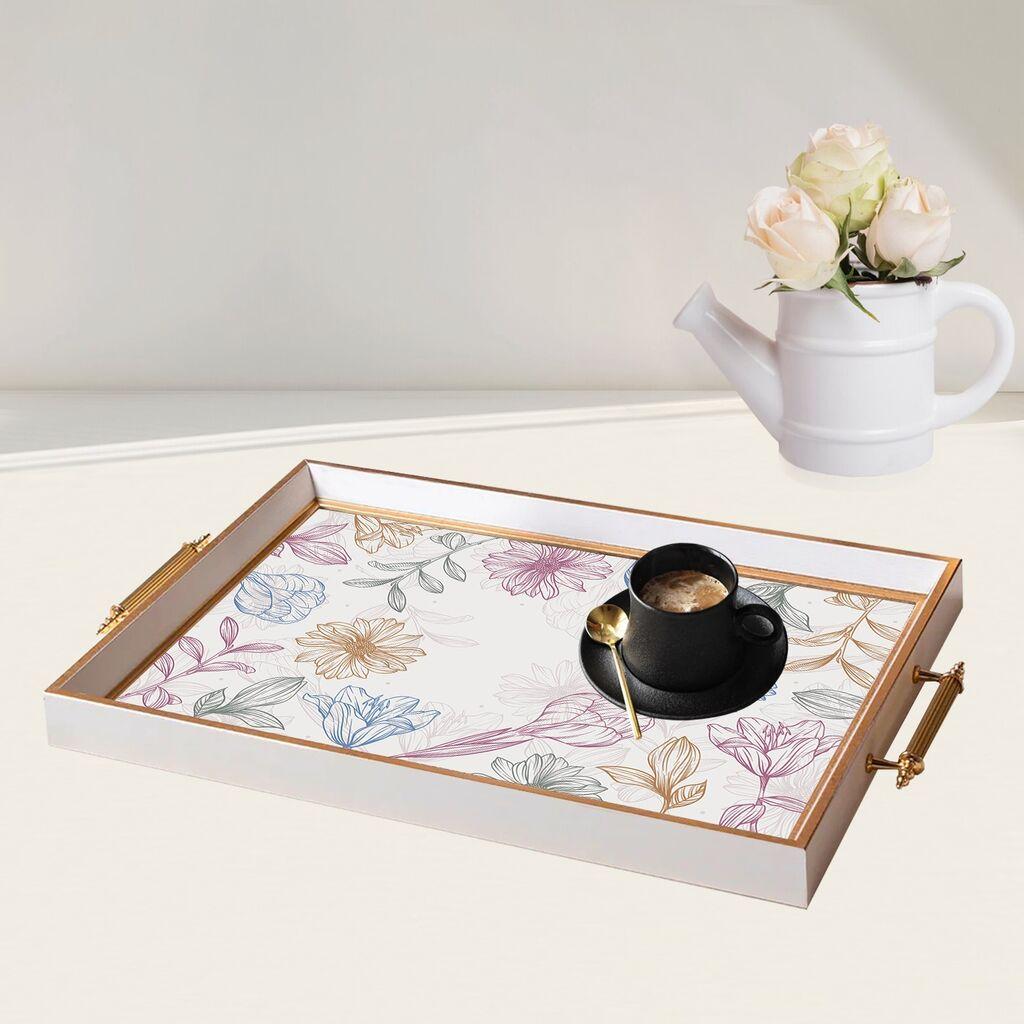 Aberto Design poslužavnik TPB9791 50 x 29 x 3,5 cm, šareni