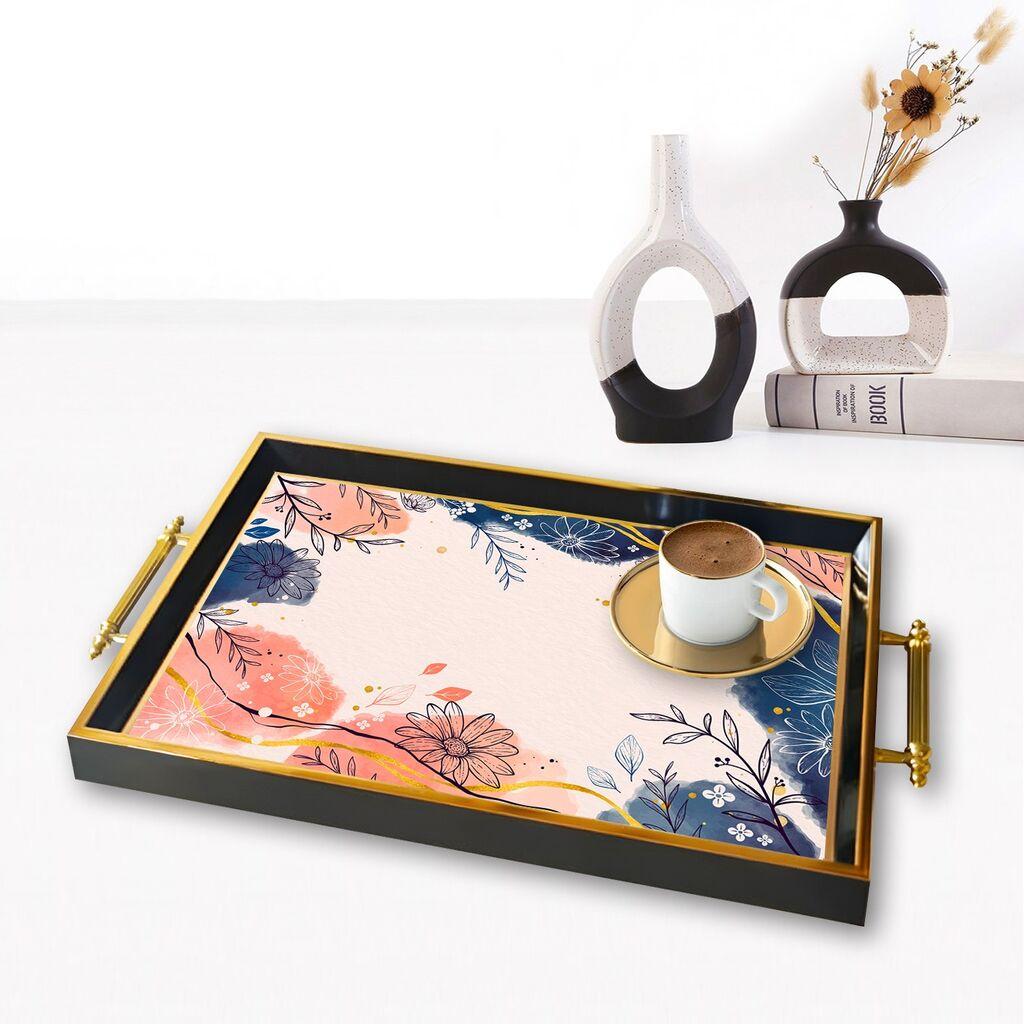 Aberto Design poslužavnik TPA9798 50 x 29 x 3,5 cm, šareni