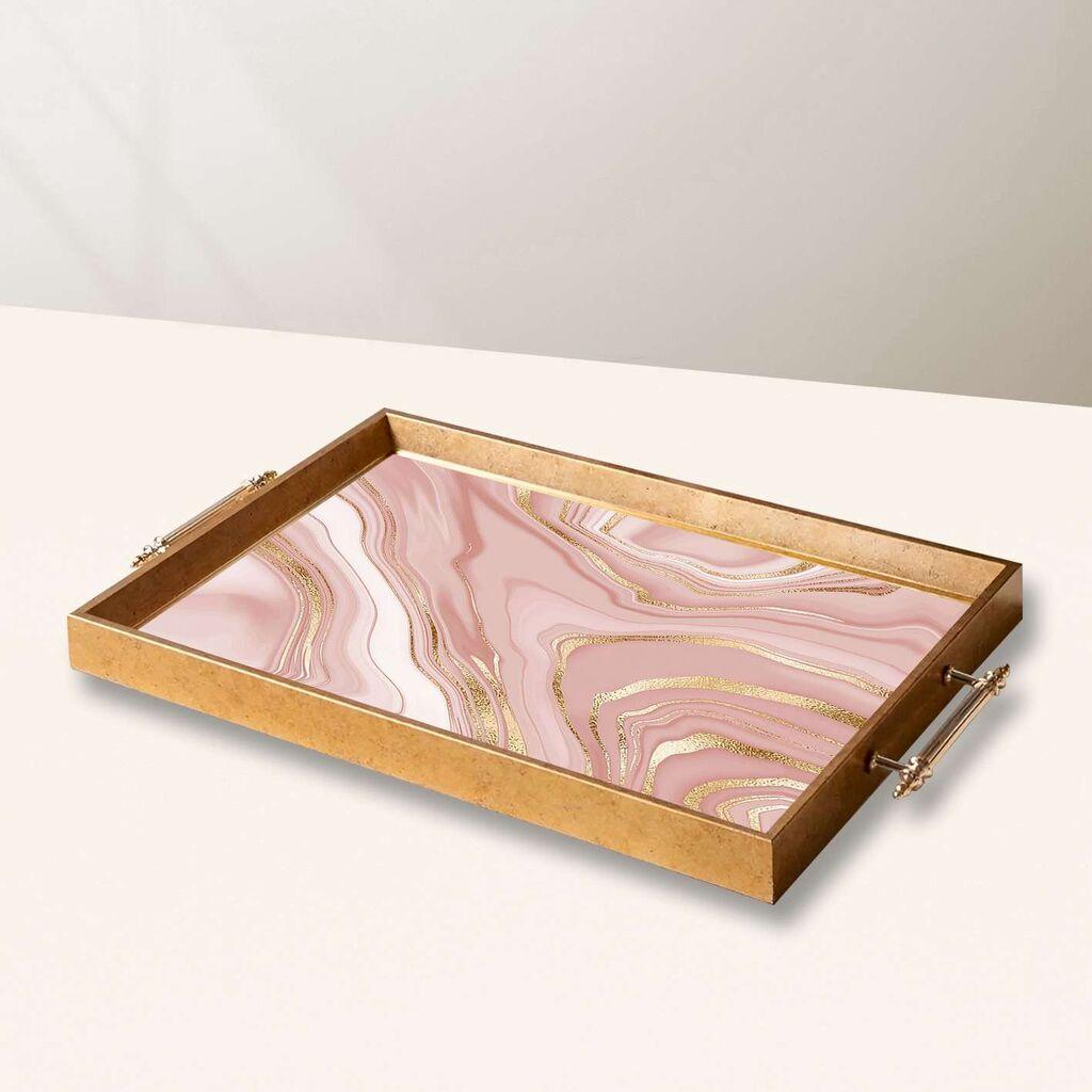 Aberto Design poslužavnik TPEA10007 50 x 29 x 3,5 cm, šareni