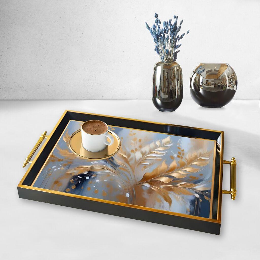 Aberto Design poslužavnik TPA9926 50 x 29 x 3,5 cm, šareni