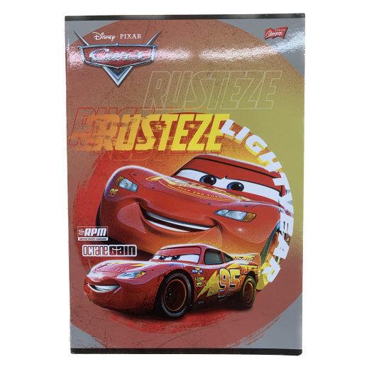 Disney Sveska, A4, 54 lista,  Karo linije , Crvena