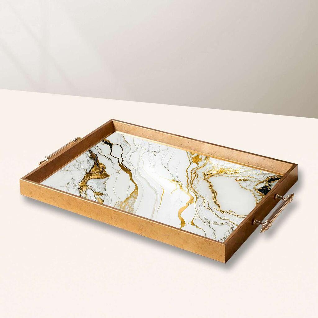 Aberto Design poslužavnik TPEA10037 50 x 29 x 3,5 cm, šareni