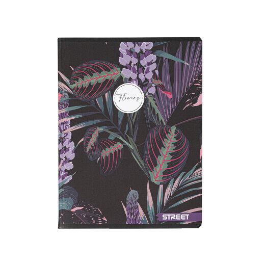 Standard Papir Sveska Flowers Street, Meka korica, A5, 54 lista, Karo linije, Šarena