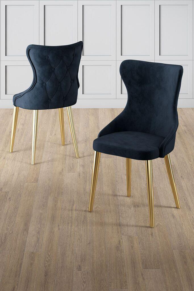 Hanah Home Alpa set stolica, 85x59x98 cm, 4 dijela, antracit boja