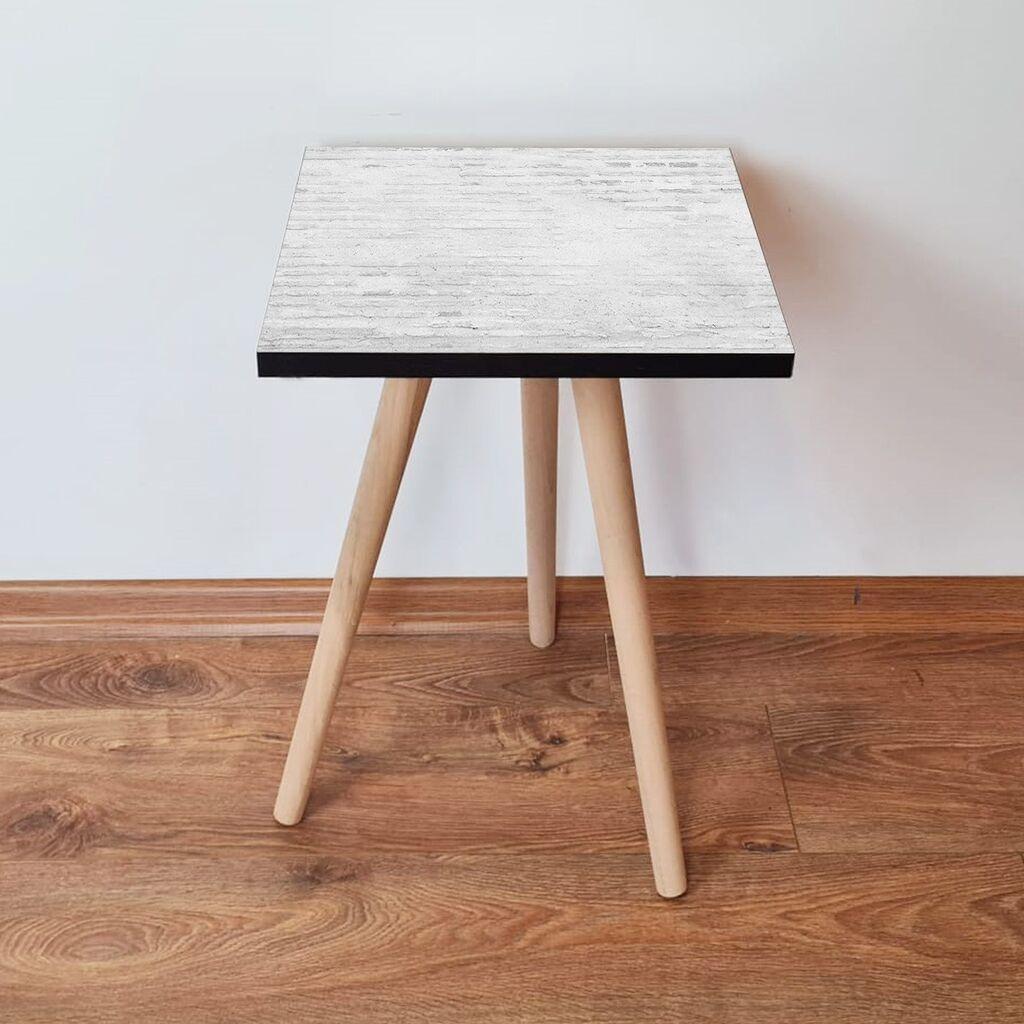 Hanah Home Club sto Shp68, 35x42x35 cm, Bijeli